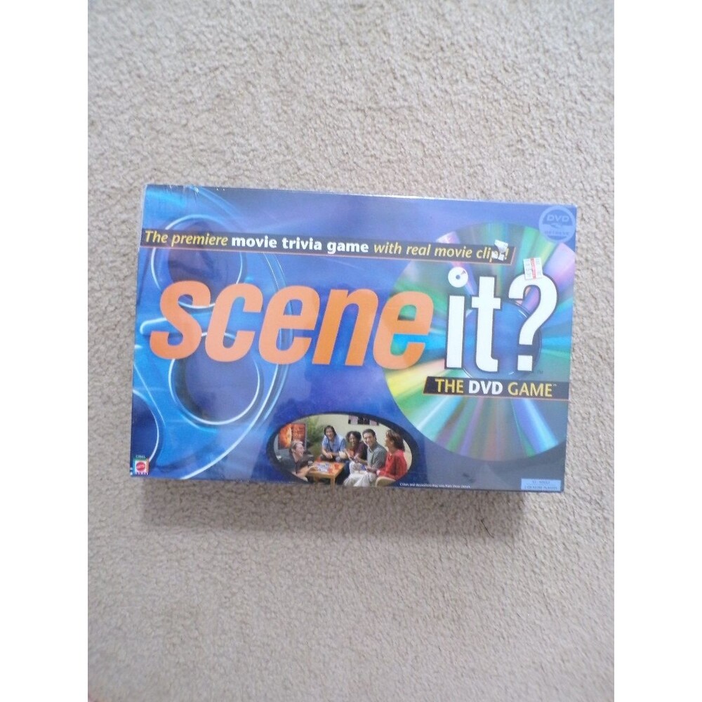 SEGA Scene It? The DVD Game Movie Trivia Board Game DVD Sealed